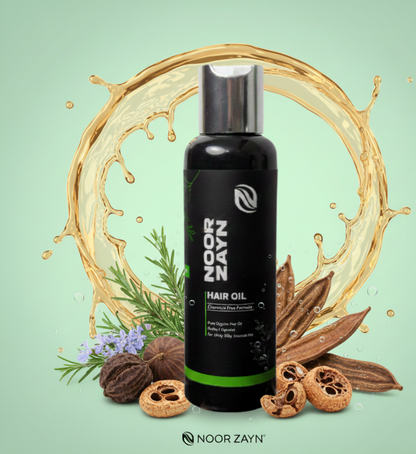 Noor Zayn Herbal Hair Oil | 100% Chemical Free Formula