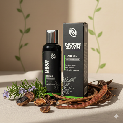 Noor Zayn Herbal Hair Oil | 100% Chemical Free Formula