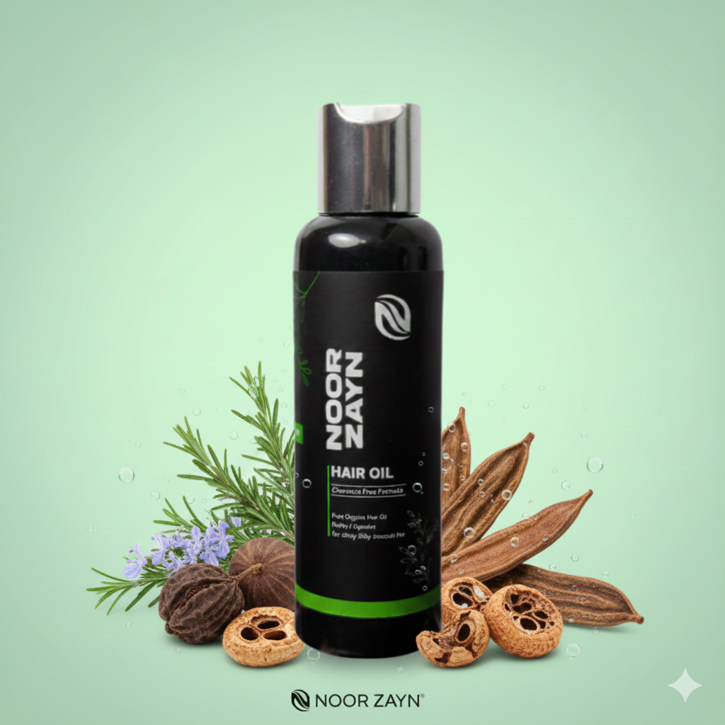 Noor Zayn Herbal Hair Oil | 100% Chemical Free Formula
